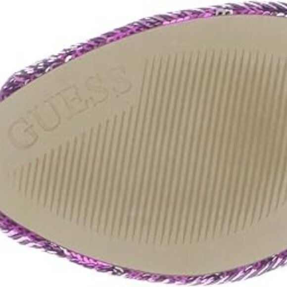 NIB GUESS Womens Sandals Pump Peep Toe Cocktail Party Pink Heels Shoes 7.5 M - Picture 4 of 7